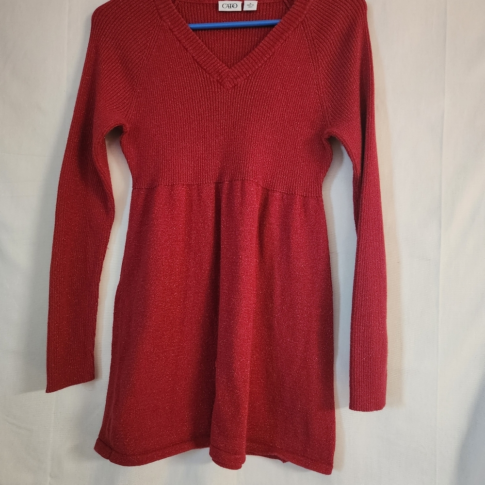 M Red Cato Sweater
